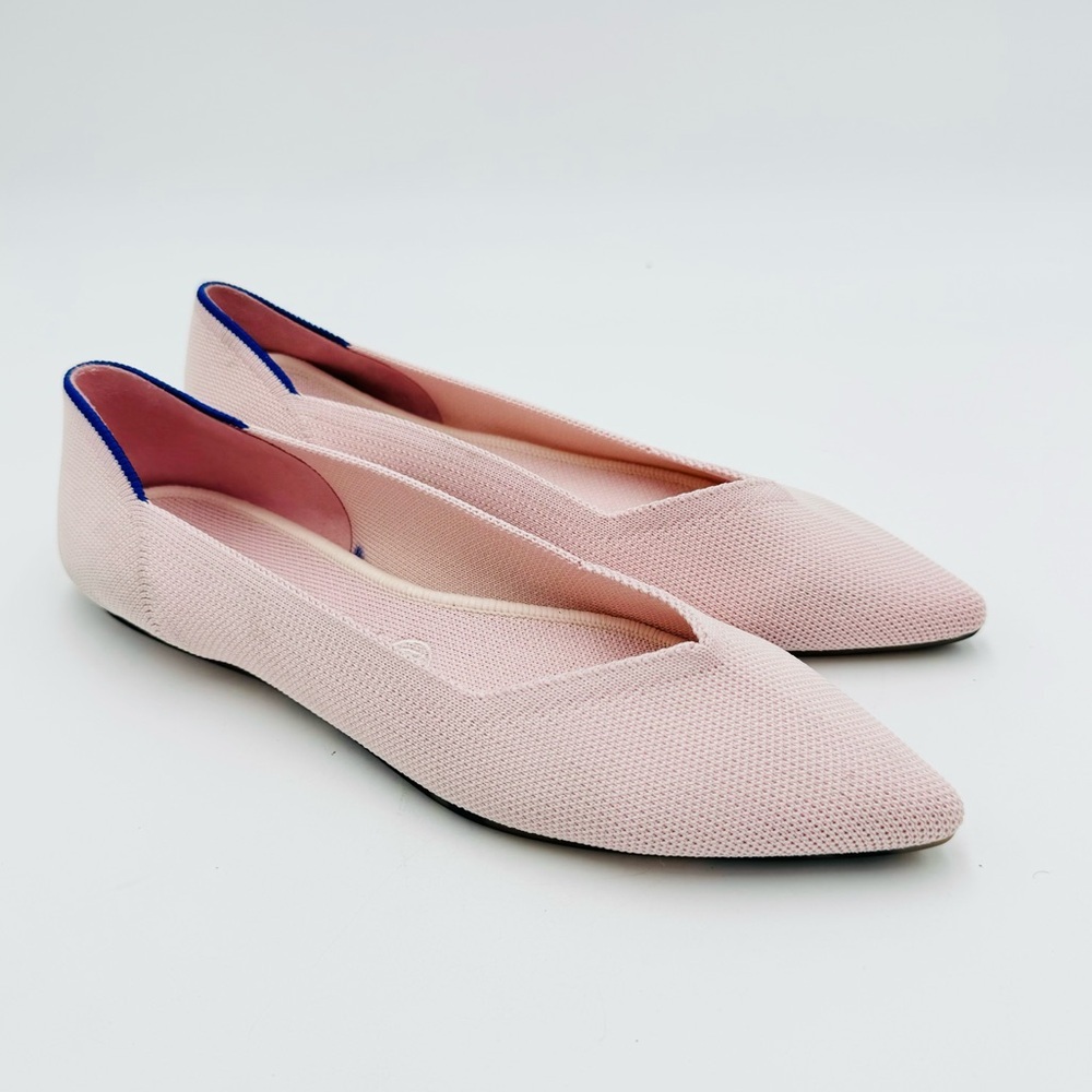 ROTHY’S The Point Blush Pink Ballet Flats